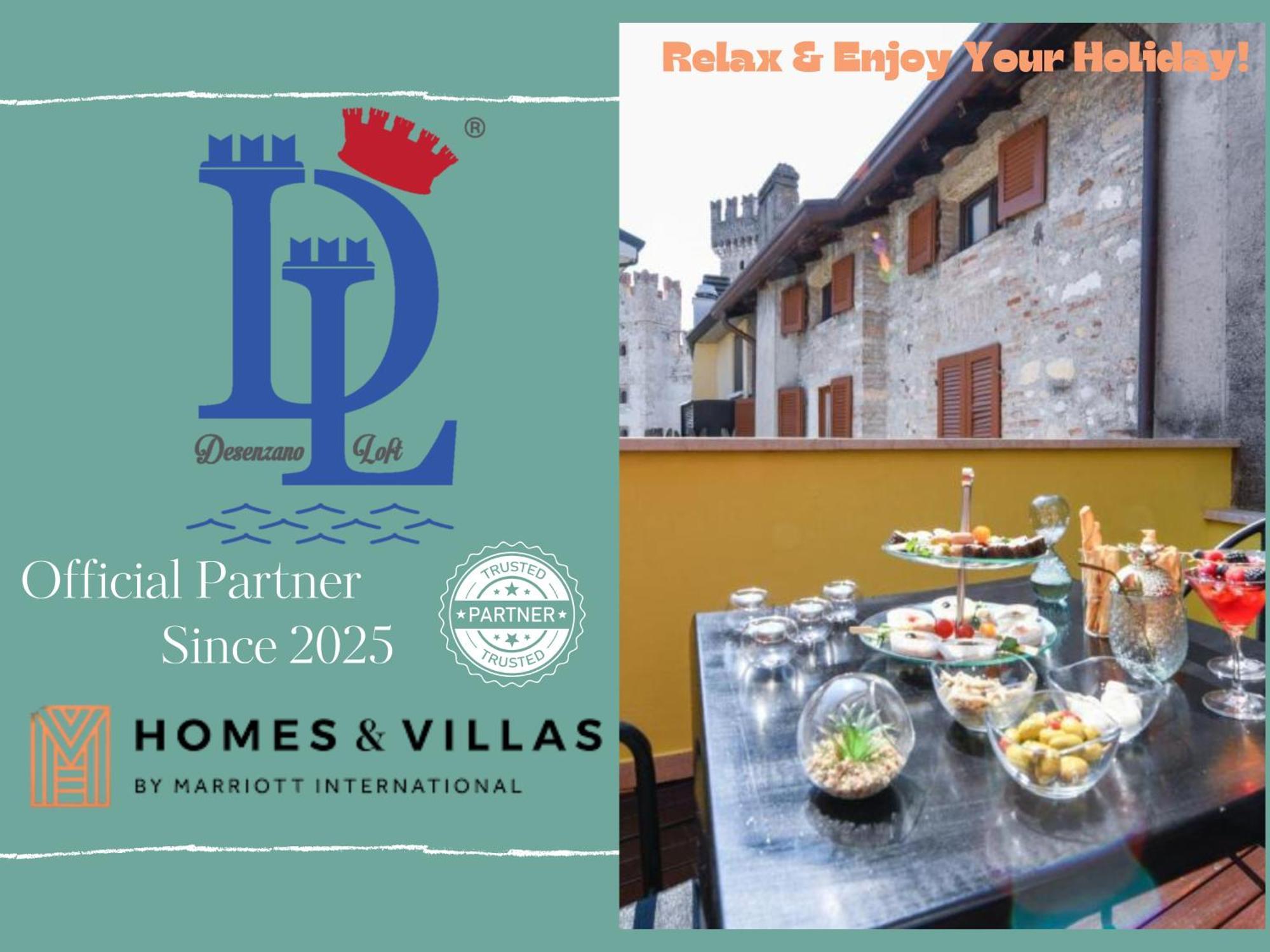 Desenzanoloft Official Partner Marriott Homes & Villas - Queen Of Sirmione Castle View מראה חיצוני תמונה